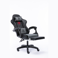 Échantillon Gratuit - Haut-parleurs Ergonomiques en PU, Haut-parleur RGB, Lumière LED, Chaise de Jeu Inclinable LED pour PC