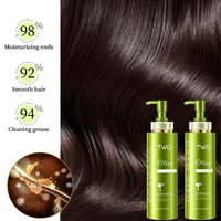 TWG-Shampooing anti-pelliculaire nourrissant et réparateur à l'huile d'olive de 500ml, marque privée, contrôle de l'huile, shampooing à l'huile d'olive lisse et masque capillaire