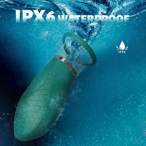 Volwassen clitoris stimulator vibrator met roterende likkende tong tepelzuiger seksspeeltje zuigende vibrerende plezier voor vrouwen - Product Image 3