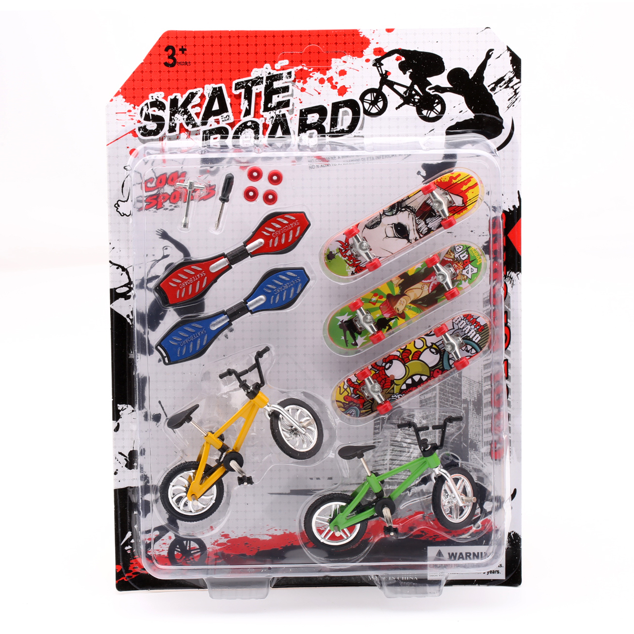 34 #   5 skateboard + 2 BMX