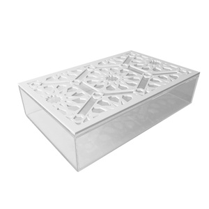 Middle Eastern Delight Modern Acrylic <b>Gift</b> <b>Box</b> Premium Ramadan <b>Eid</b> Store Display Stand for Chocolate Cookies - Product Image 4