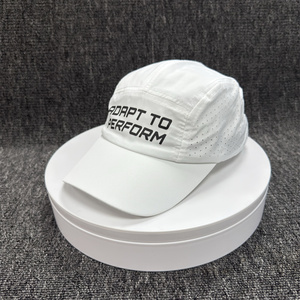 Tùy chỉnh không thấm nước <span class=keywords><strong>nylon</strong></span> 5 Bảng điều chỉnh Breathable cắm trại <span class=keywords><strong>cap</strong></span> cong vành không có cấu trúc Camper chạy Mũ bóng chày mũ cho nam giới - Product Image 5