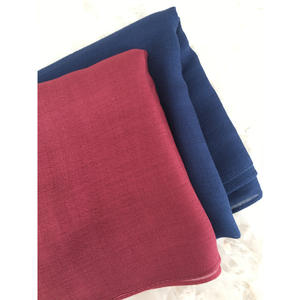 ฮิญาบผ้าฝ้ายบาง100% คุณภาพสูงผ้าคลุมไหล่ลายสก็อต35สีผ้าโพกหัวมุสลิมอุปกรณ์เสริมของชนชาติมุสลิมระดับพรีเมียม - Product Image 4