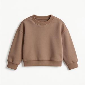 Pull en coton à col rond pour garçons, nouvelle collection, couleur unie, imprimé, vêtements d'automne, coupe décontractée, <span class=keywords><strong>sweat</strong></span>-shirt pour enfants - Product Image 1