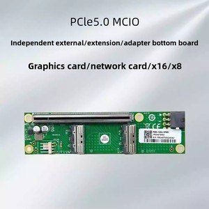 Chất lượng cao PCIe 5.0 X16 để mcio <span class=keywords><strong>Adapter</strong></span> Board bên ngoài GPU mở rộng cho ván chân tường máy chủ phụ kiện - Product Image 2