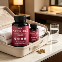 Usine OEM vend des suppléments probiotiques, des suppléments d'enzymes digestives probiotiques, des capsules probiotiques adaptées aux adultes