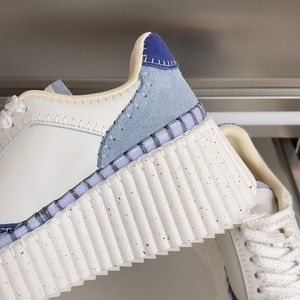Wholesale Luxury Designer Embroidered Thick Soled <b>Shoes</b> Outdoor Mesh Walking Sneakers Height Increasing Biscuit <b>Casual</b> <b>Shoes</b> - Product Image 5