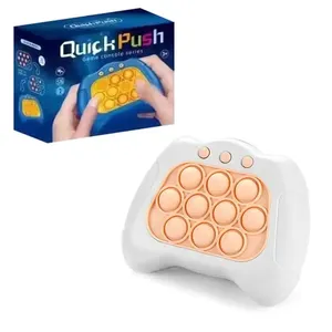 Children's Decompress Press Music Whack-a-mole Game Console Educational Pop it Quick Push Game other novelty & gag toys
