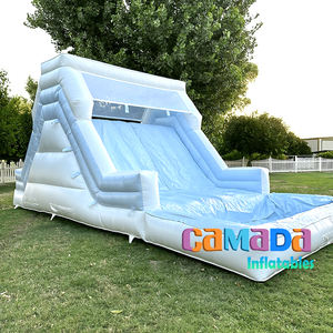 Personnalisez le mini toboggan gonflable blanc et fosse à balles pour mariage et fête <span class=keywords><strong>location</strong></span> de toboggan gonflable de château et <span class=keywords><strong>piscine</strong></span> à balles - Product Image 4