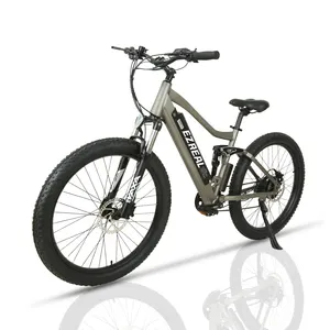 EZREAL Stock Mountain Bike elettrica 48V 750W sospensione completa E bicicletta Ebike MTB batteria al litio mozzo posteriore motore in lega di alluminio