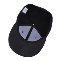 Casquettes de baseball personnalisées à visière plate, style snapback, avec logo brodé 3D, ajustées, unisexes, pour le sport