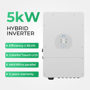 Sistema Híbrido Solar Fotovoltaico de 5000W, Sistema de Almacenamiento de Energía Solar para el Hogar, Fuera de la Red, Conjunto Completo SP12KW3-HY - Product Image 3