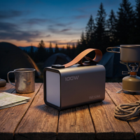 Batería Externa Portátil de 100W y 80000mAh con Encendedor de Cigarrillos de 120W - Batería 21700, Pantalla LED, Carga Rápida para Portátiles