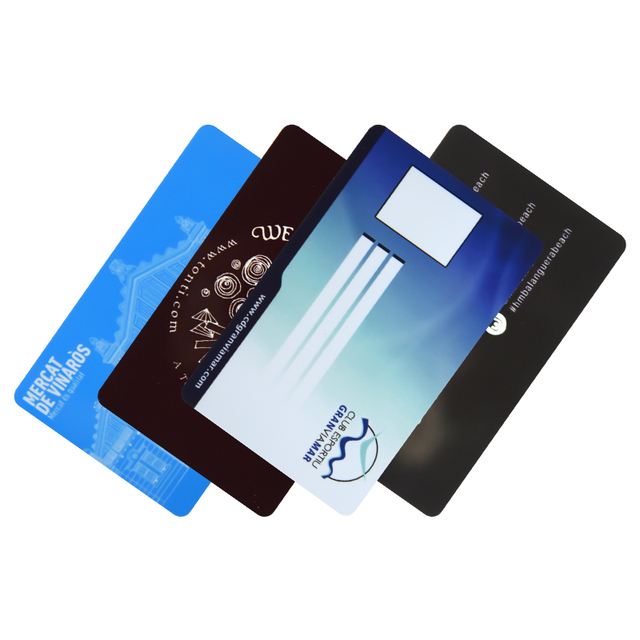 Customizable Black Matte NFC Access Control Card 215 213 Series 13.56MHz Plastic PVC Digital Business Card RFID Card