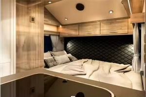 <span class=keywords><strong>Camping</strong></span>-<span class=keywords><strong>car</strong></span> de luxe extensible, caravane de voyage, construction en alliage d'aluminium et acier inoxydable, design moderne du milieu du siècle pour une utilisation hors route - Product Image 6