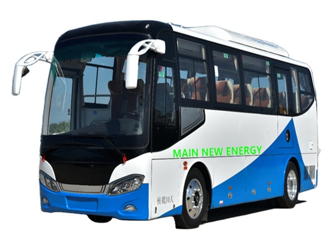 Fashionable Long Range 30 Seats Electric Bus with Good Design and Electric Vehicle