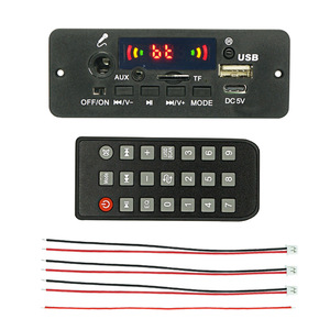 Microphone MP3 <strong>decoding</strong> amplifier <strong>board</strong> supports wireless microphone recording function 2x5W 3.7V