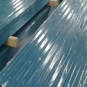 Láminas de Techo Corrugadas Galvanizadas con Recubrimiento de Zinc Prepintadas y con Acabado de Color, Estándar ASTM, <span class=keywords><strong>para</strong></span> Techos Lacados - Product Image 3