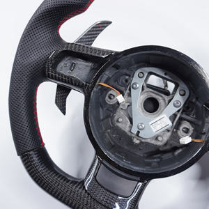 Volant personnalisé en fibre de carbone pour <span class=keywords><strong>Audi</strong></span> R8 TT TTS T <span class=keywords><strong>RS</strong></span> <span class=keywords><strong>A3</strong></span> A4 A5 A6 A7 Sport - Product Image 5