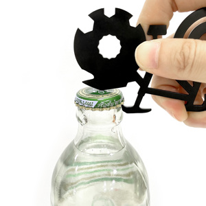 Bền thép không gỉ tùy chỉnh logo 20 trong 1 đa chức năng <span class=keywords><strong>EDC</strong></span> tiện ích xe đạp công cụ kinh doanh Thẻ quà tặng - Product Image 3