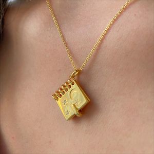 Vendite calde in acciaio inossidabile aperto dolce Nothings <span class=keywords><strong>giuramento</strong></span> lettera d'amore collana con ciondolo - Product Image 4