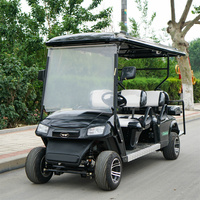 Voiturette de golf électrique neuve pour adultes 2+2 à quatre roues, certifiée CE, pour hôtels, touristes et réceptions d'usine