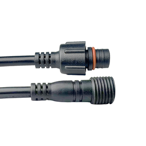 Cabo de Iluminação Personalizado M12 de Baixa Frequência, Condutor de Cobre Puro, Classificação IP20, Equipamento de Automação Elétrica, Conector Macho/Fêmea - Product Image 4