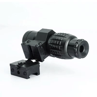 Lunette grossissante 3x, optique holographique, chasse tactique, fixation rapide, compatible avec les armes à feu en nylon de 20 mm, jouets pour enfants de 15 ans et plus, boîte de couleur