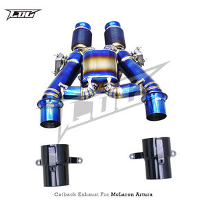 Sistema de Escape con Tubos de Titanio OEM para McLaren Artura Spider 3.0T 2023-2025, Silenciador Catback Ligero con Control de Válvula OEM - Product Image 6