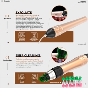 2025 más nuevo 4 1 Hydro Dermabrasion Oxygen Jet Peel Hydra Aqua Peeling Machine 1000W ABS para el cuidado de la piel facial limpieza Hydro Facial - Product Image 6