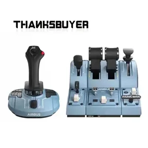 Kit de simulateur de vol TCA édition <span class=keywords><strong>Airbus</strong></span>, contrôleur pour jeu de simulation Thrustmaster, joystick, commande des gaz, volet, spoiler - Product Image 2