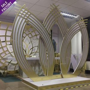 Good Selling Luxurious Event Decor Wedding Decorative Stage <b>Backdrop</b> - Product Image 6