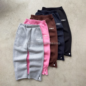 Custom High Quality Zipper French Terry Hoodies and Baggy Sweatpants Set <b>Jogging</b> <b>Suit</b> Two Piece Blank Tracksuit Sweat <b>Suit</b> Men - Product Image 2