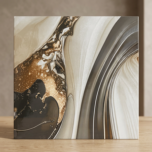 Carreaux de sol en céramique porcelaine numérique émaillée 400x400mm, antidérapants, résistants aux acides, pour revêtements de sol intérieurs - Product Image 2