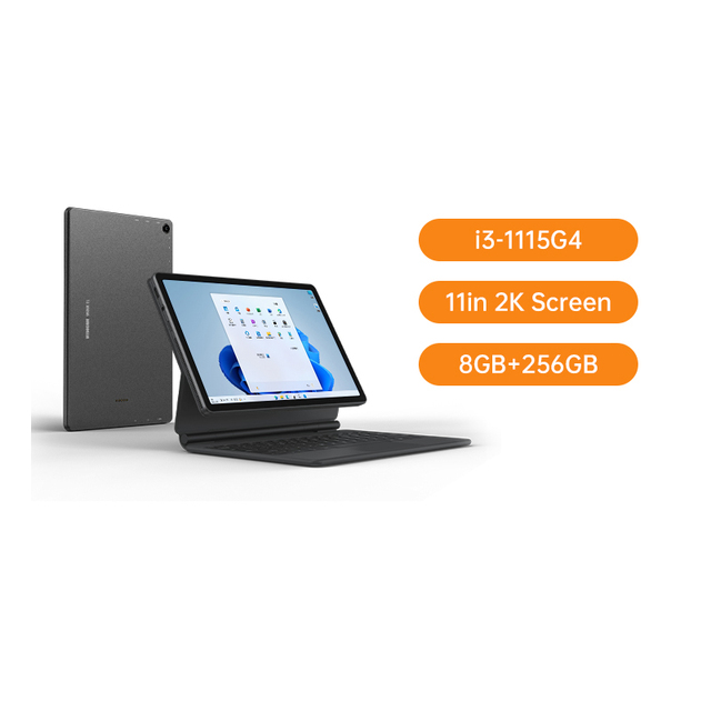 ALLDOCUBE IWORK GT 2-in-1 Tablet PC 11-inch Core I3-1115G4 8G+256G SSD Business Office Standard Window s 11 Laptop Tablet