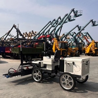 Machine à vibrer et à niveler le béton par laser intégré, niveleuse automatique de sols en béton pour les sols en béton des supermarchés