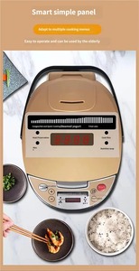 Cuisinière à <span class=keywords><strong>riz</strong></span> intelligente de grande capacité 5L pour 4-5 personnes, programmable, avec minuterie de retard, multifonctionnelle, pour la maison - Product Image 5