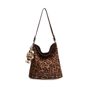 Sac fourre-tout imprimé léopard, design personnalisé, sac à main mode femme - Product Image 1