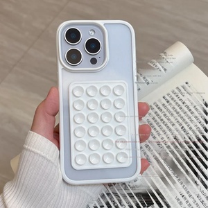 Cốc hút Silicone trường hợp điện thoại cho <span class=keywords><strong>Iphone</strong></span> 17 Pro Max màu rắn chống sốc siêu an toàn Grip tất cả-trong-một <span class=keywords><strong>Selfie</strong></span> <span class=keywords><strong>Stick</strong></span> Kit - Product Image 5