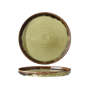 Plato de Cena Dudson Harvest Green, Apilable, Decorado, Hecho a Mano, de Cerámica, 21 cm, para Restaurante, Catering, Hotel, Suministros al por Mayor - Product Image 1