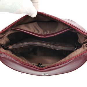 Wholesale Crossbody Bag for Ladies New PU Women's Bag Solid Color <b>Shoulder</b> Bag with Adjustable <b>Strap</b> - Product Image 2