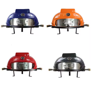 Kimstone Kamado 21 inch Nhật Bản phong cách bảng Top có thể tháo rời mịn Lò nướng bánh pizza - Product Image 5