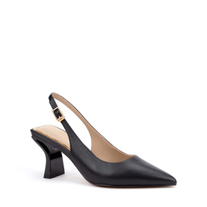 2024 Custom Logo Ladies Single Color Elegant High Heel <strong>Shoes</strong> Pointed Toe Slingback Comfortable Office Dress <strong>Pumps</strong> <strong>Shoes</strong> Women - Product Image 3