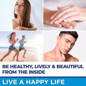 OEM biotina + vitamina C integratori alimentari vitamina C vitamina B7 biotina gommosa Collage cheratina gummie integratori sanitari - Product Image 2