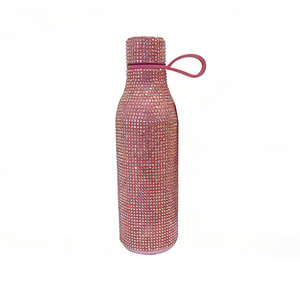 Bouteille isotherme à double paroi de 500 ml, style biberon, avec strass, directement de l'usine, article à fort potentiel de profit - Product Image 3