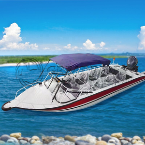 Los mejores precios 12 pasajeros 23ft/7m Barcos <span class=keywords><strong>de</strong></span> pesca <span class=keywords><strong>de</strong></span> aluminio con cabina Yate <span class=keywords><strong>de</strong></span> larga duración con motor fuera <span class=keywords><strong>de</strong></span> borda - Product Image 1
