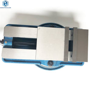 <span class=keywords><strong>Etau</strong></span> de précision à verrouillage d'<span class=keywords><strong>angle</strong></span> QM16160 6'' pour machine de fraisage CNC - Product Image 6