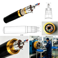 Cable de Instrumentación Blindado de Cobre Libre de Oxígeno XinQiao ZA-DJYVPVPR (Cable para Computadora) para Control Industrial con Clasificación IP65