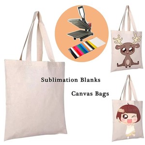 Bolsa <span class=keywords><strong>de</strong></span> <span class=keywords><strong>Tela</strong></span> Reutilizable <span class=keywords><strong>de</strong></span> Poliéster, Bolso Tote Pequeño Personalizado, <span class=keywords><strong>Bolsas</strong></span> <span class=keywords><strong>de</strong></span> Compras <span class=keywords><strong>de</strong></span> Lona <span class=keywords><strong>con</strong></span> Impresión por Sublimación y Logotipo - Product Image 3