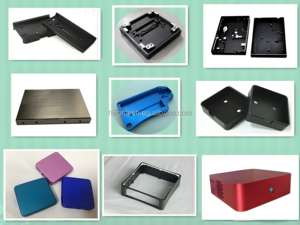 مخصص IP65 IP68 مشروع مقاوم للماء ، حاوية ألومنيوم Cnc خارجية إلكترونية - Product Image 2